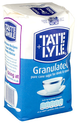 Tate + Lyle Fairtrade White Sugar 1kg (Pack of 15)