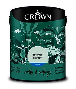 Crown Paints Matt Botanical Extract 5L