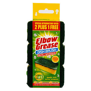Eg Dish Brush Refill 3Pk