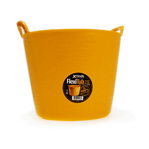 100% Recyc Flexi-Tub 25L Yellow