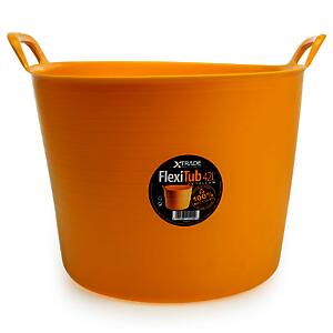 100% Recyc Flexi-Tub 42L Yellow