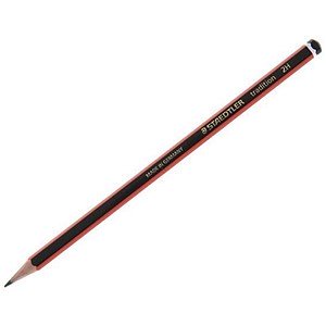 Staedtler 110 Tradition Pencil Cedar Wood 2H Pack 12 Code 110-2H