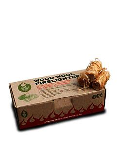 Olive Wood Wool Firelighters 24Pk