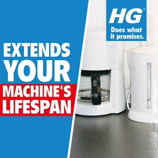 HG Descaler Fluid | Kettles, Coffee & Washing Machines | Powerful HG x 500ml