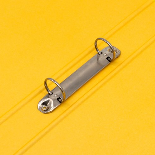5 Star 2O-Ring Binder A4 Polypropylene Yellow (Pack of 10) 340328