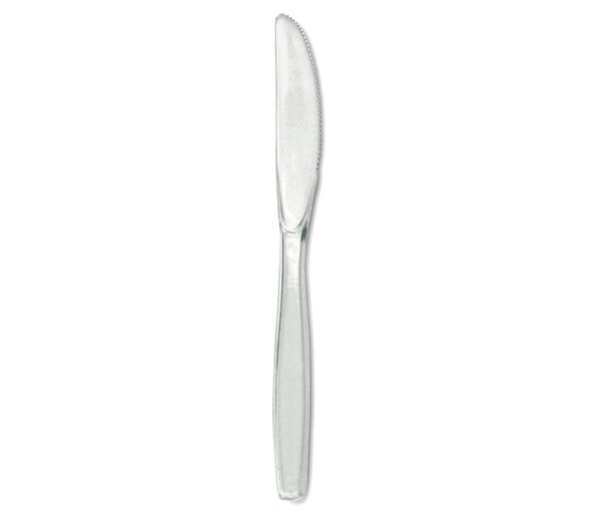 Plastic Premium Clear Knives 1000's - UK BUSINESS SUPPLIES