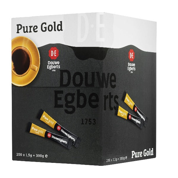 Douwe Egberts Pure Gold Instant Coffee Box of 200 Sticks