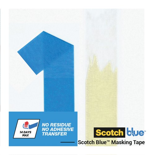 ScotchBlue Multi-Surface Masking Tape 48mmx41m (Pack of 3) 7100297338