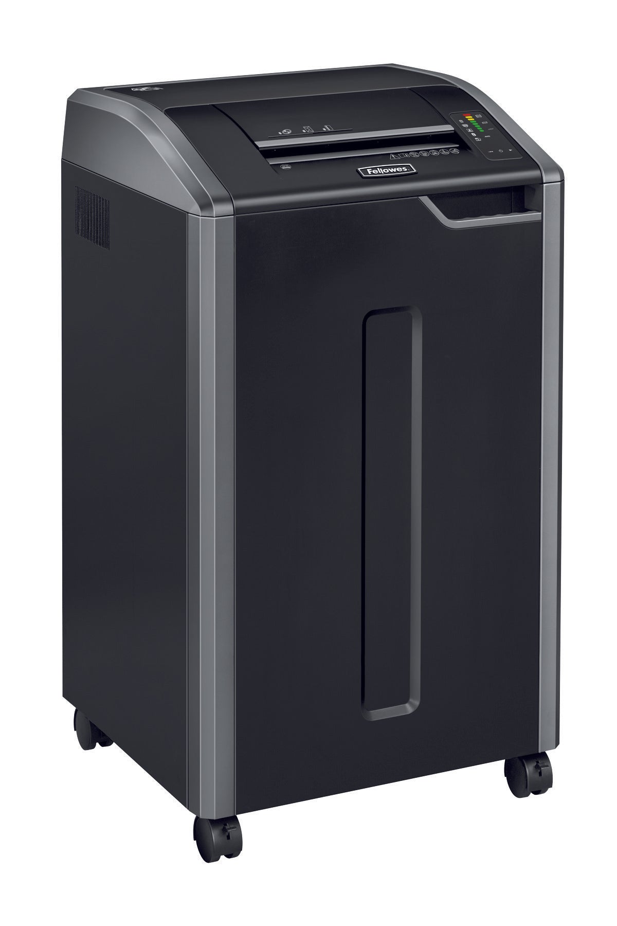 Fellowes Powershred 425i Strip Cut Shredder 114 Litre 40 Sheet Black/Grey 4698501