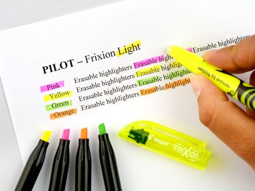 Pilot FriXion Light Erasable Highlighter Yellow (Pack of 12) BOX20012375132