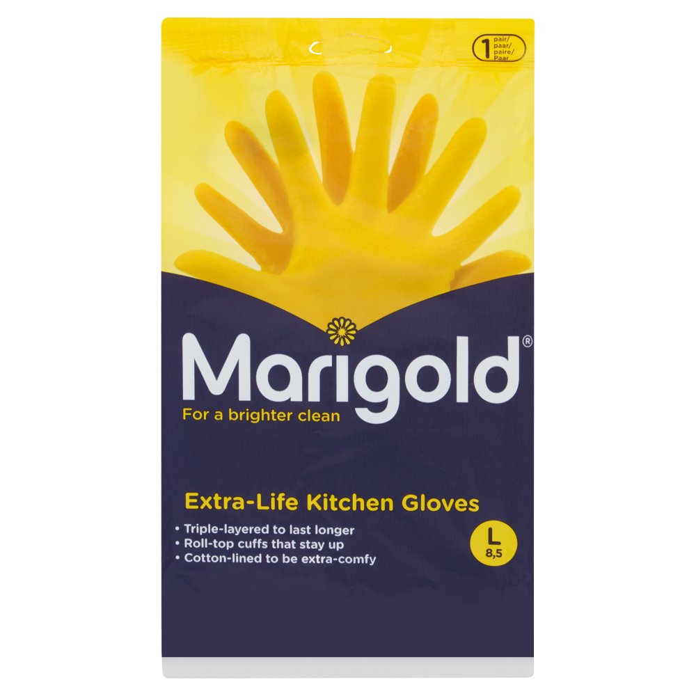 Marigold Extra Life Gloves Kitchen, Pair {All Sizes}
