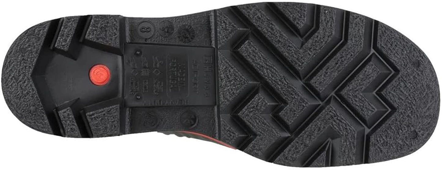 Dunlop Acifort FS Heavy Duty, Red Stripe Green Boots {All Sizes}