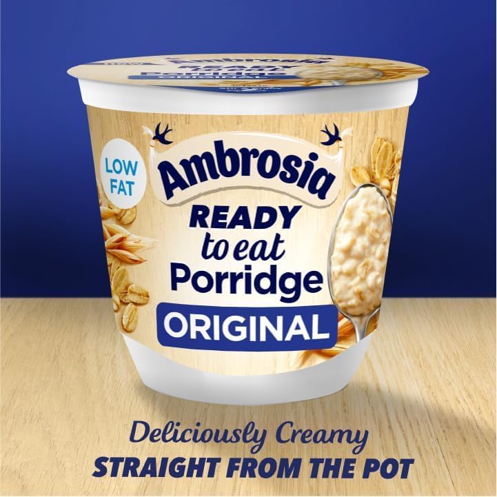Ambrosia Original Ready-to-Eat Porridge Pots | 6 x 210g