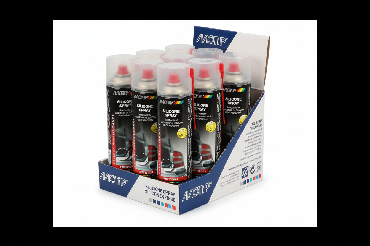 Motip Silicone Spray | Fast Drying | 1 x 500ml.