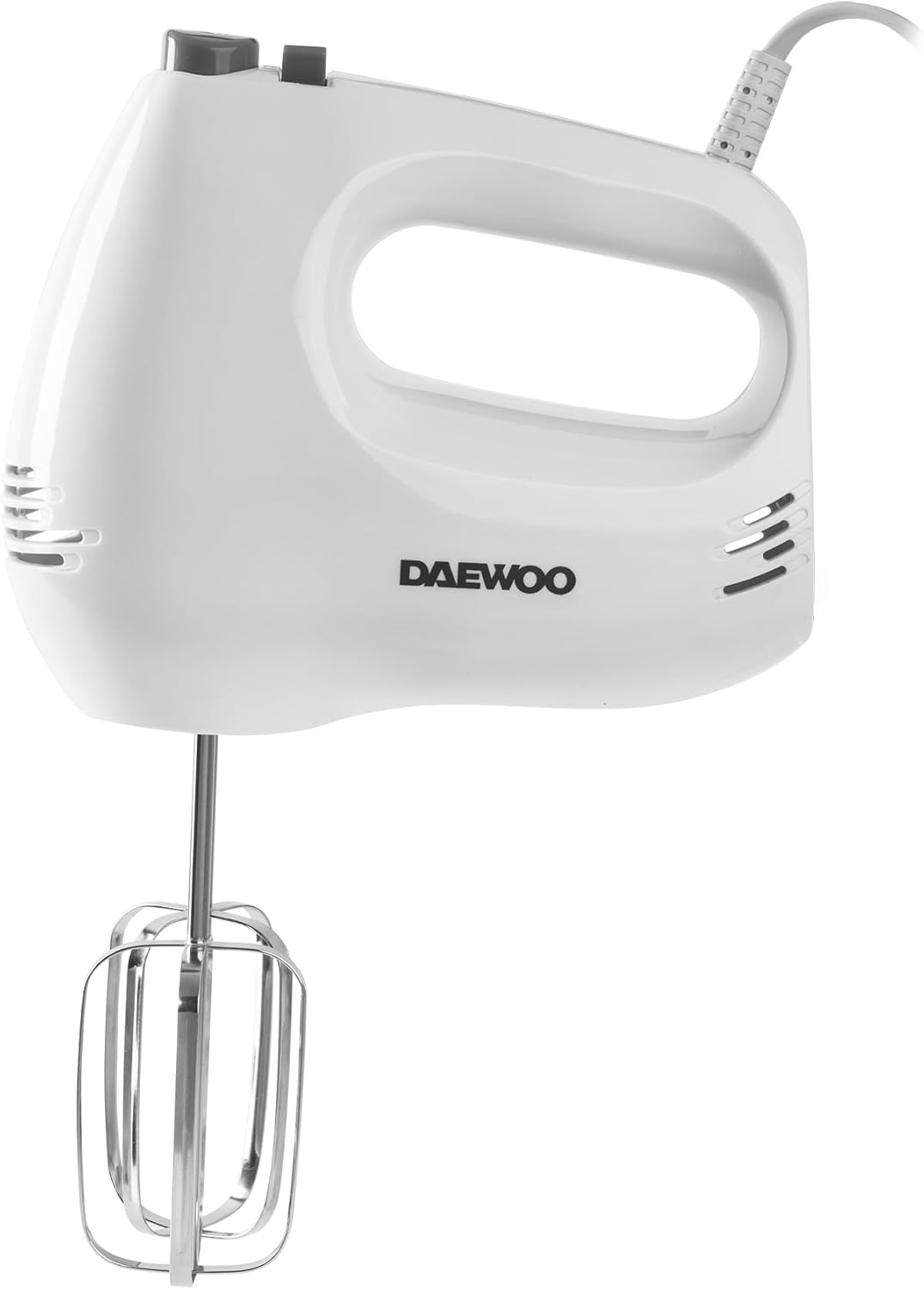 Daewoo Essentials Hand Mixer | 150W | 2 Whisk Attachments | White