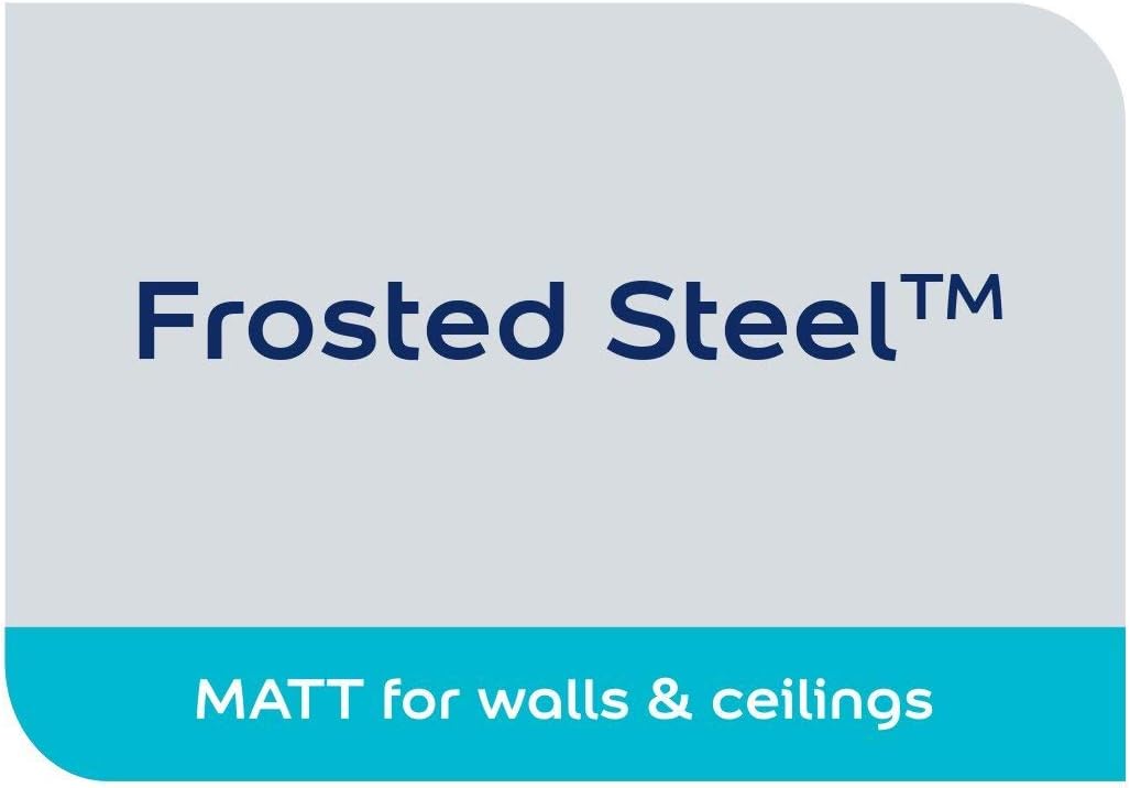 Dulux Easycare Matt Emulsion Paint For Walls And Ceilings, Frosted Steel, 2. 5L