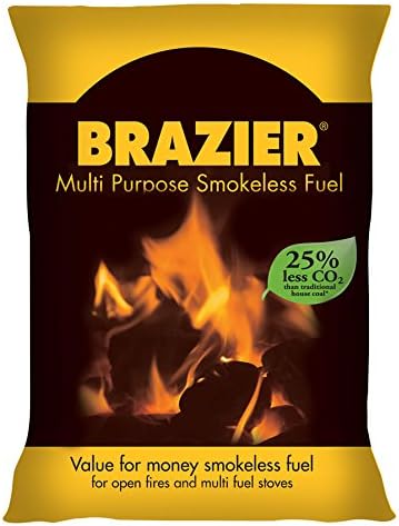 Brazier Multi Purpose Smokeless Fuel 10kg | 1 x 10kg Bag