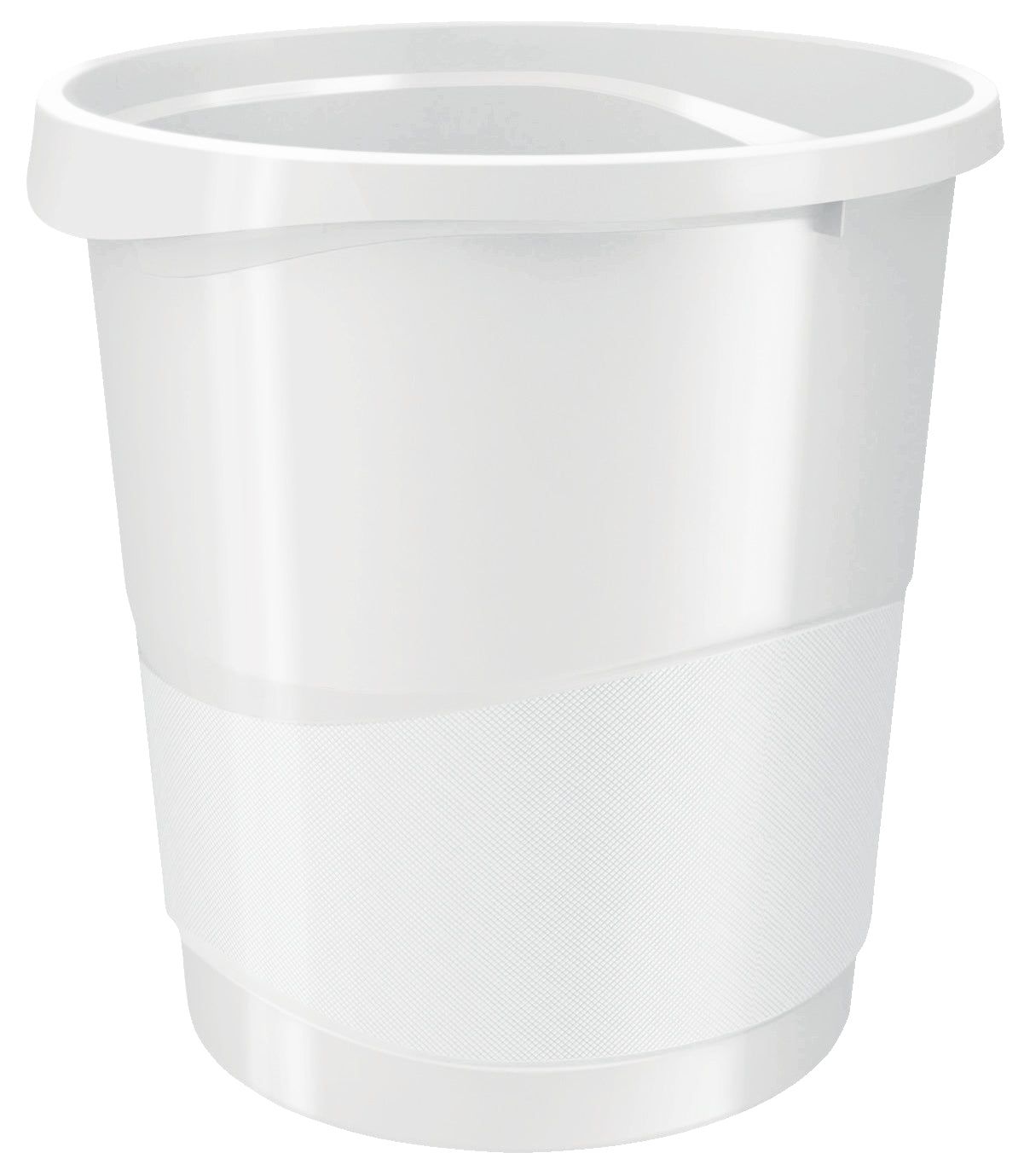 Rexel Choices Waste Bin Plastic Round 14 Litre White 2115620