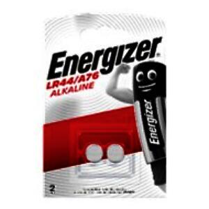 Energizer Lr44/A76 Alkaline Batteries, 1.5V, Pack Of 2