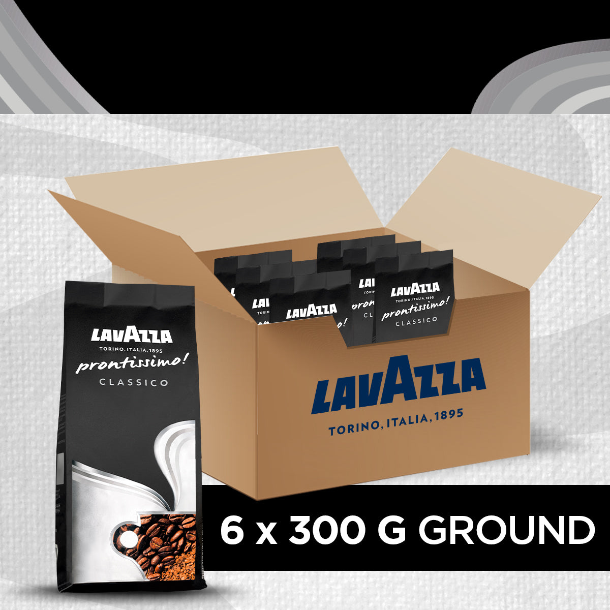 Lavazza Prontissimo Micro-Ground Instant Vending Coffee 300g
