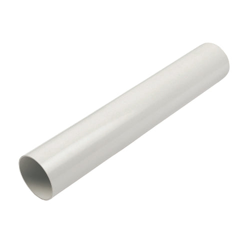 Primaflow Floplast pushfit waste pipe 40mm x 2m White WP02