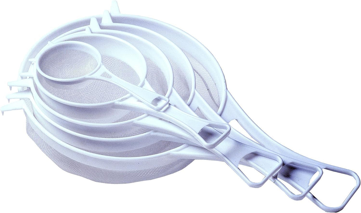 Chef Aid Large White Plastic Strainer 22cm | BPA Free