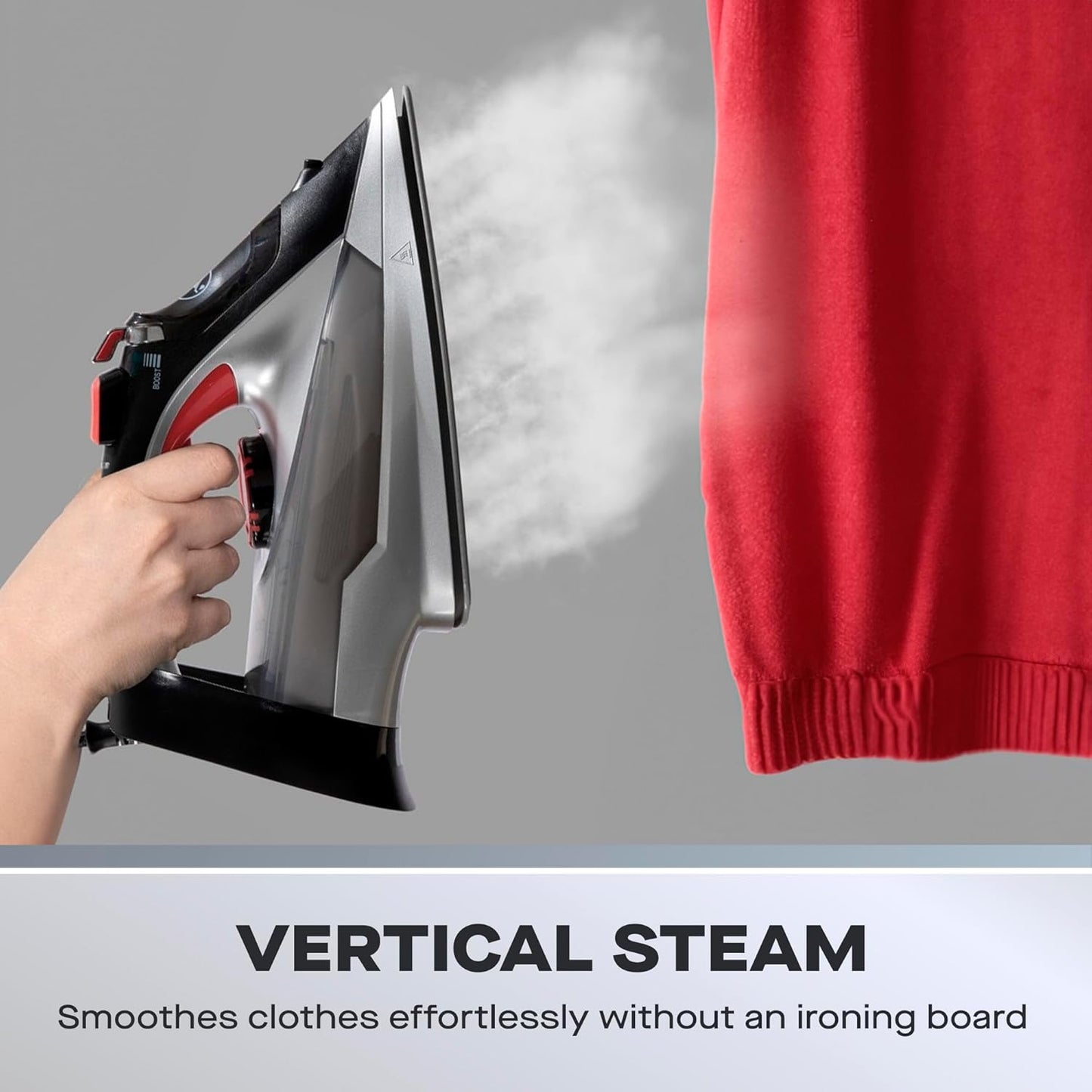 Daewoo Glide Steam Iron | The Power Glide | 3000w | Black and Grey