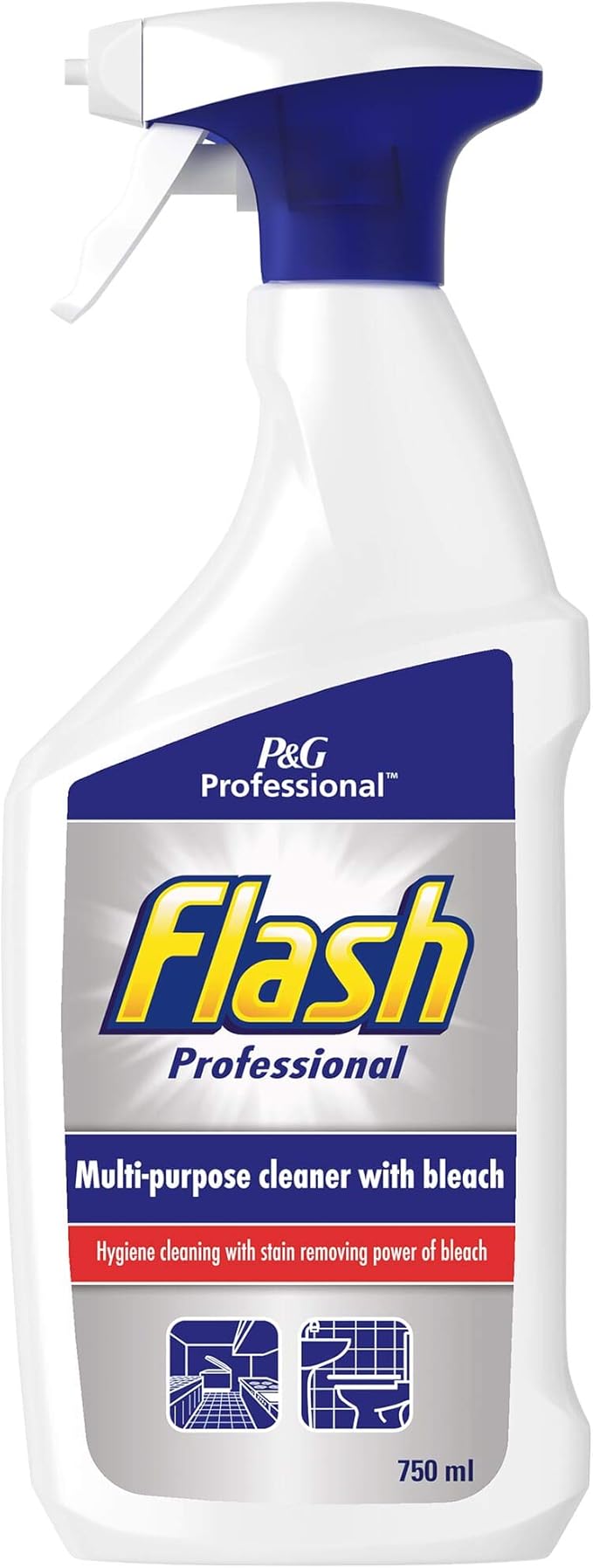 Flash Professional Multi-Purpose Cleaner With Bleach Spray 800ML