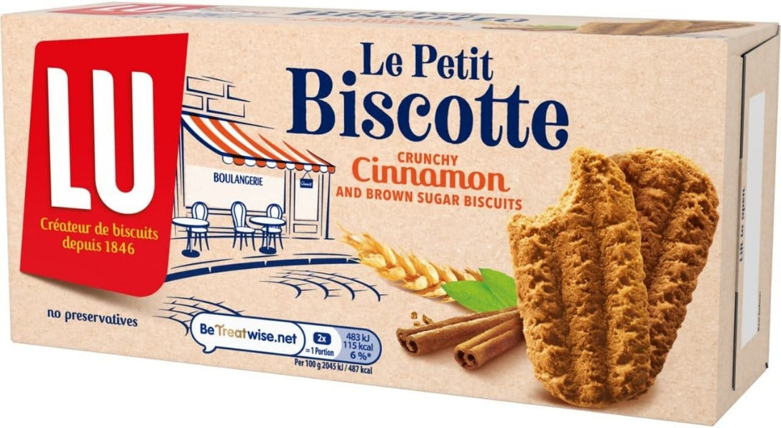 Lu Le Petite Biscotte Belgium Cinnamon Coffee Biscuits 200G