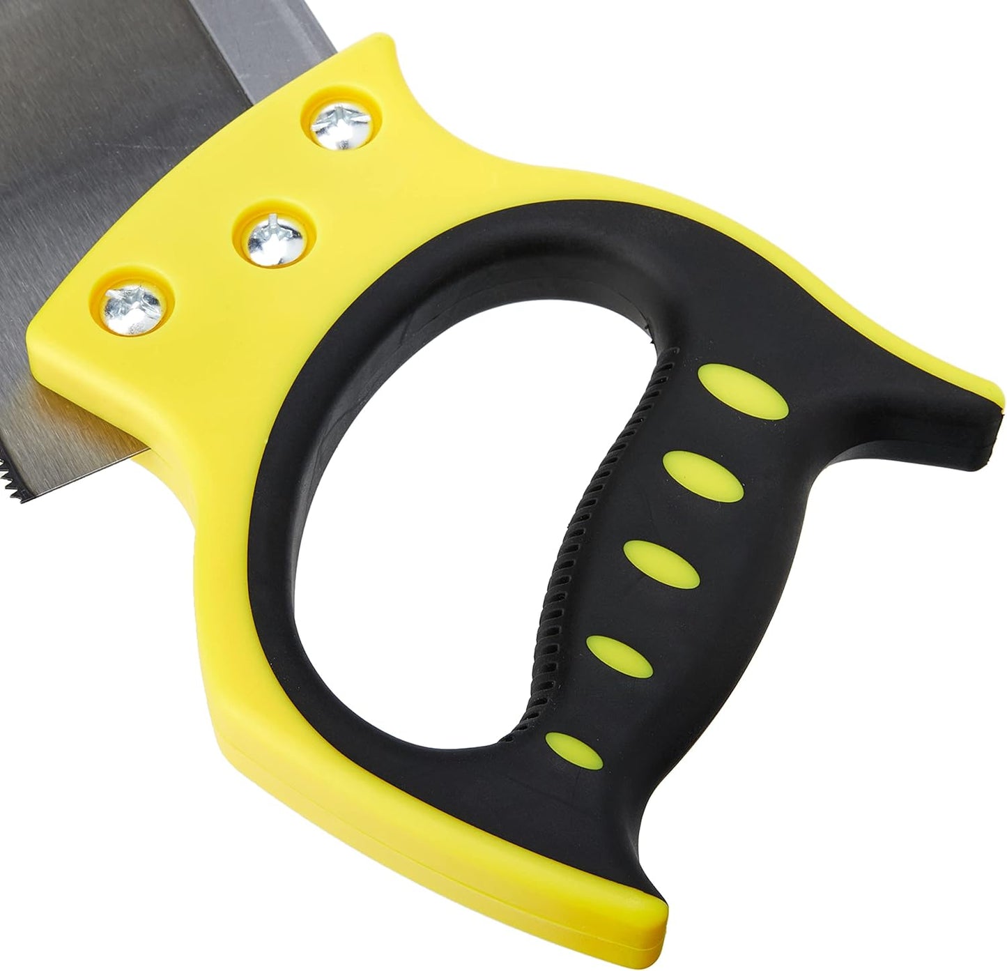 Hilka Tools 10" (250mm) Hardpoint Tenon Saw, Yellow/Silver