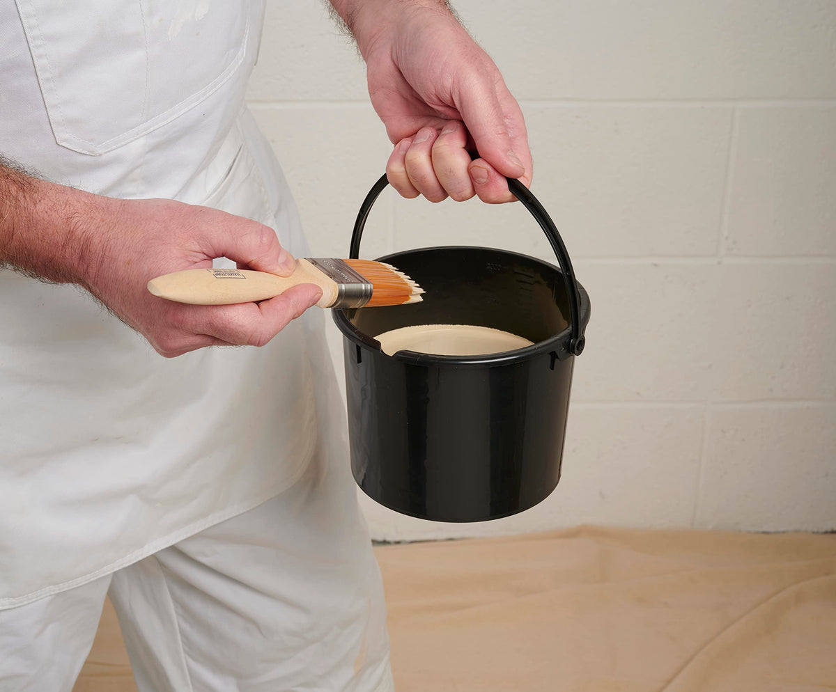 LG Harris Hamilton Trade Paint Kettle | Black with Handle | 2 Litre