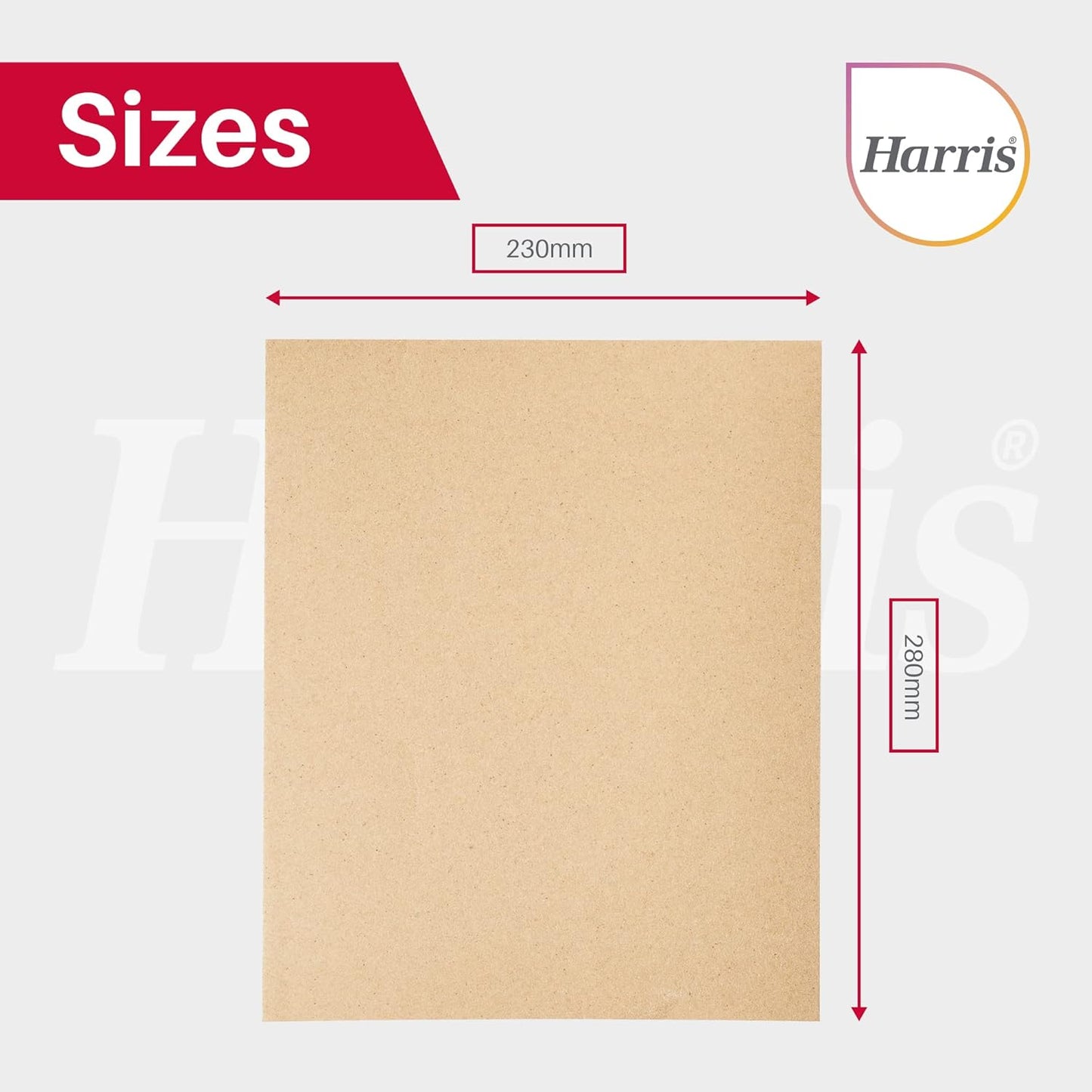 Harris Seriously Good Preparation Sandpaper Fine 4pk | 3 x 4 Pack Bundle