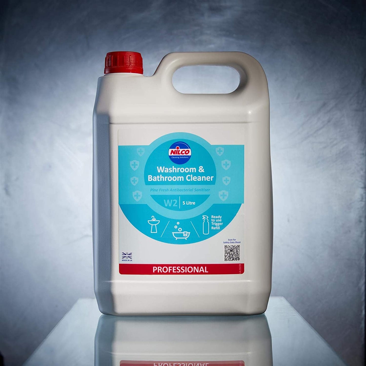 Nilco W2 Washroom & Bathroom Cleaner 5L - SVTN5NBCCP - UK BUSINESS SUPPLIES