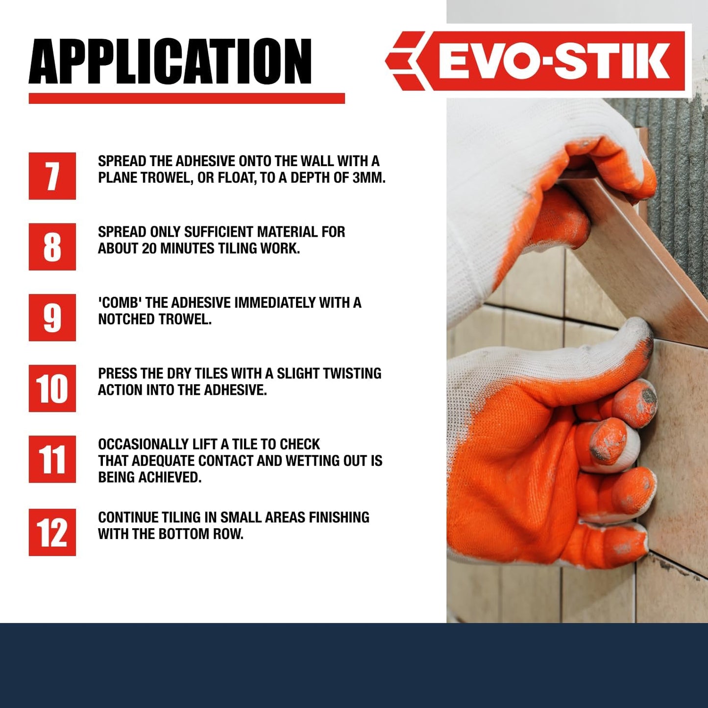 EVO-STIK Mould Resistant Wall Tile Adhesive & Grout 1 Litre