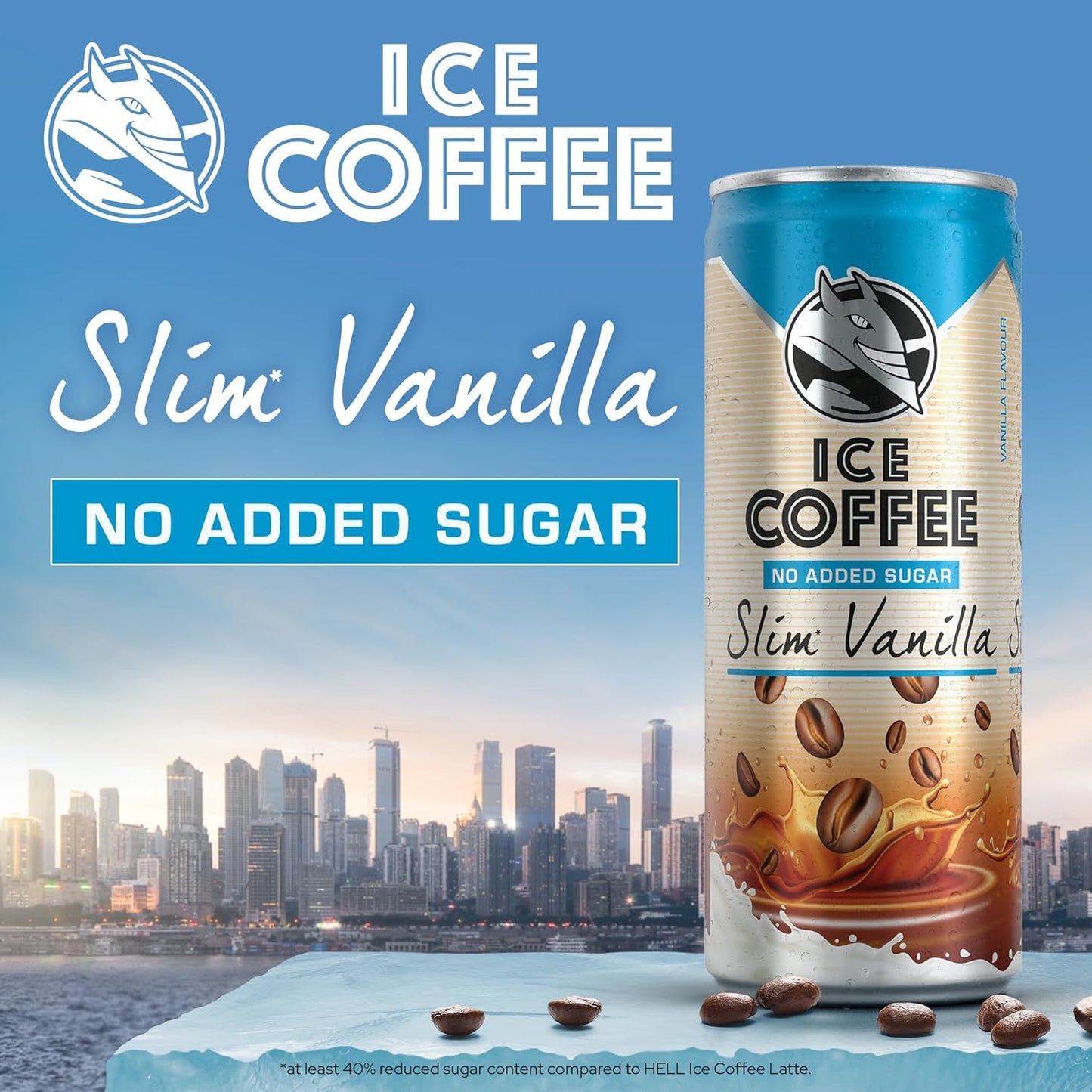 Hell Ice Coffee Slim Vanilla 24 x 250ml