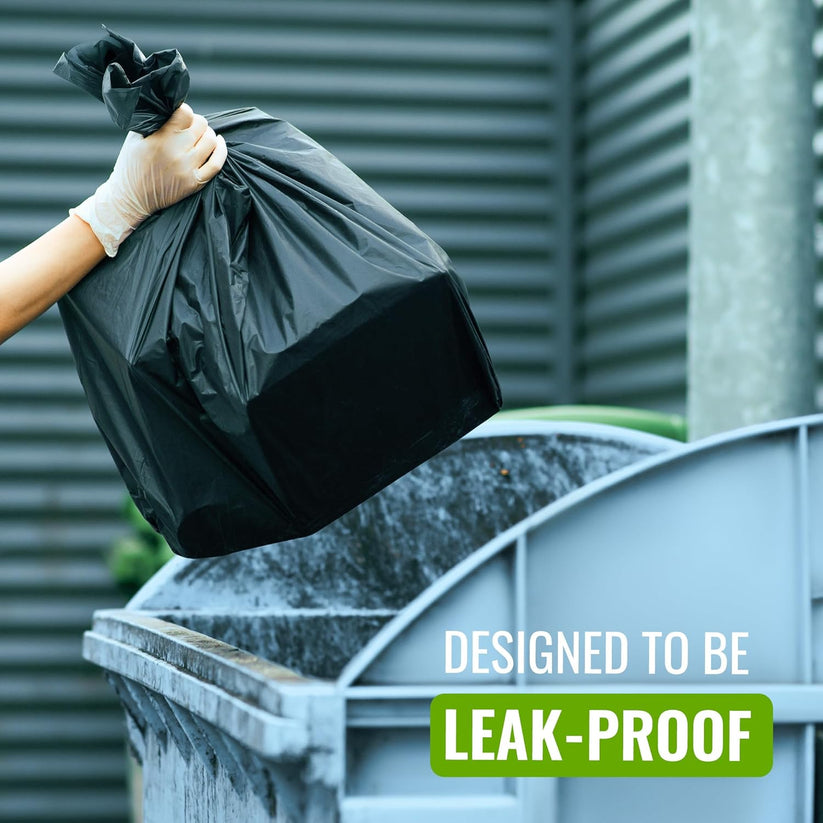 Ecobag Heavy Duty Bin Bags | Capacity 50L | 35 Microns | 1 x 50 Pack