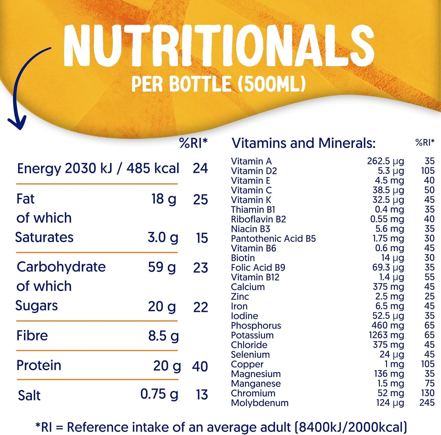 Alpro Meal To Go Chocolate & Banana 6 x 500ml