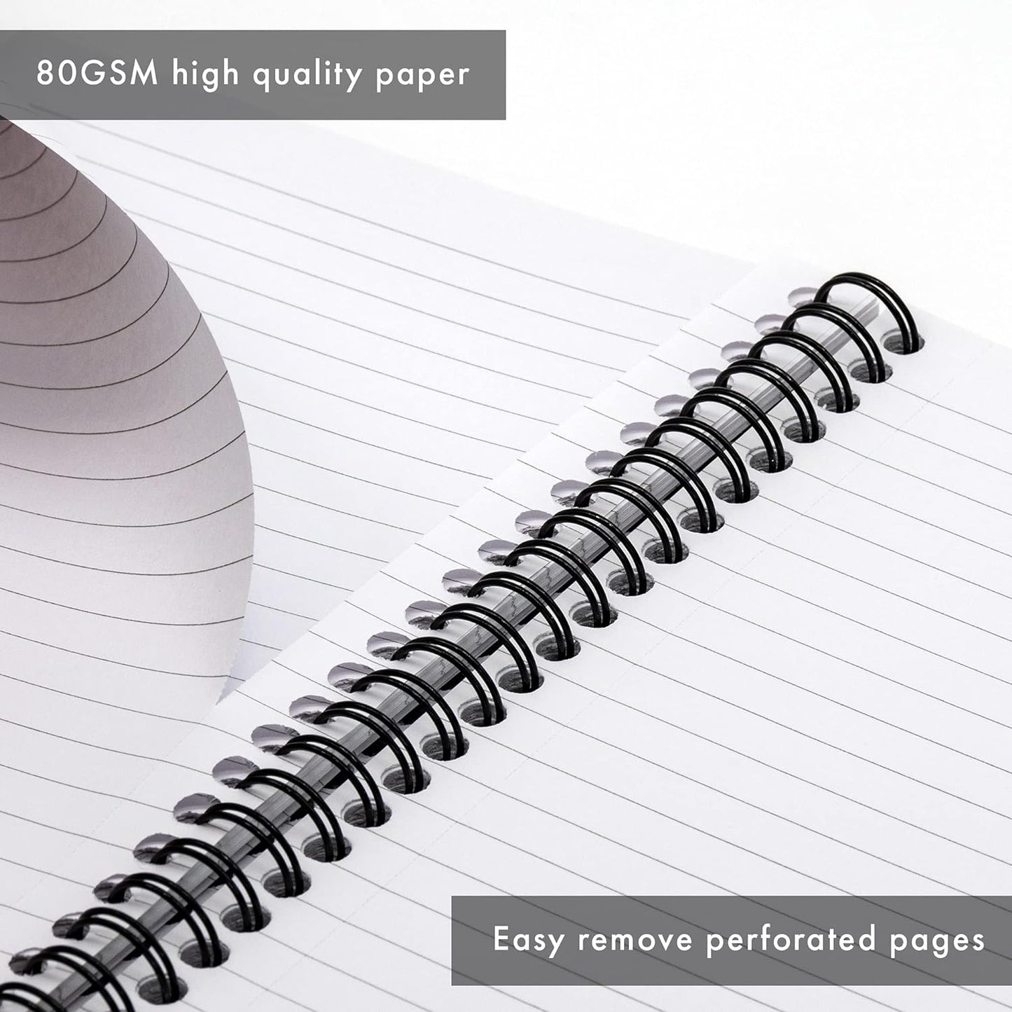 Pukka Pads Pink/Blue Stripes Jotta A4 Notebook {3 Pack}