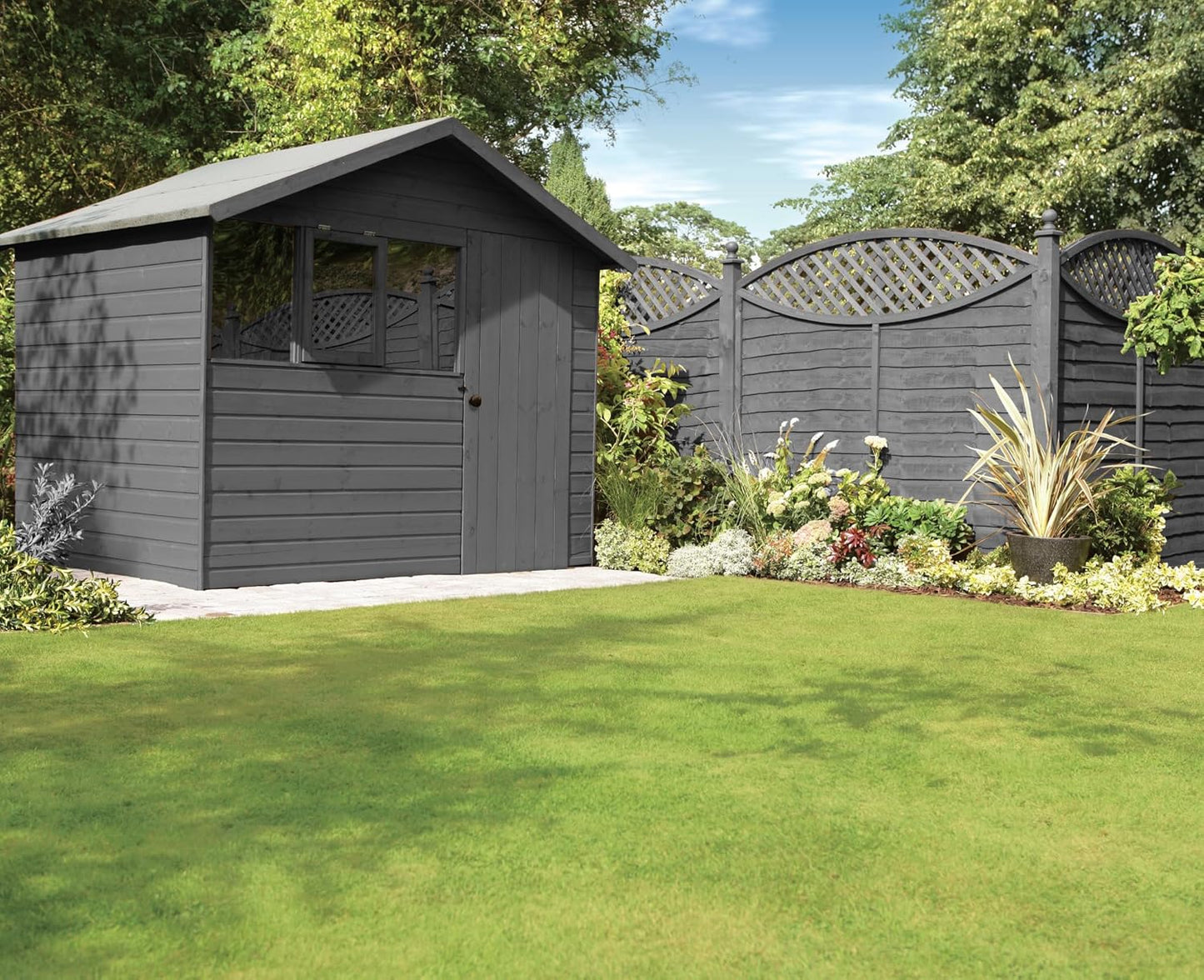 Ronseal Fence Life Plus+ Charcoal Grey 5 Litre.