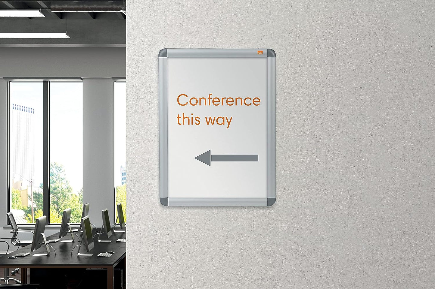 Nobo A3 Aluminium Clipdown Frame