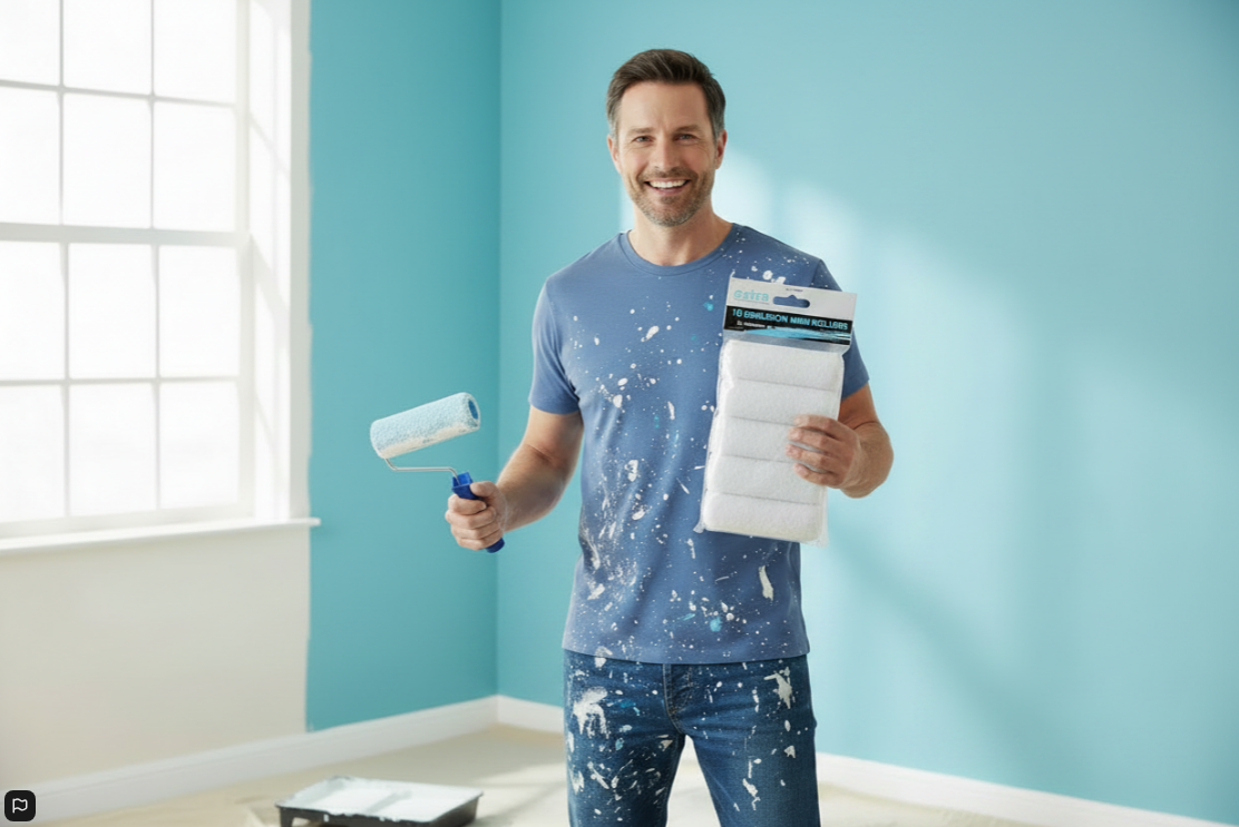 LG Harris Extra Value Set | 10 x 4" Emulsion Roller Pack