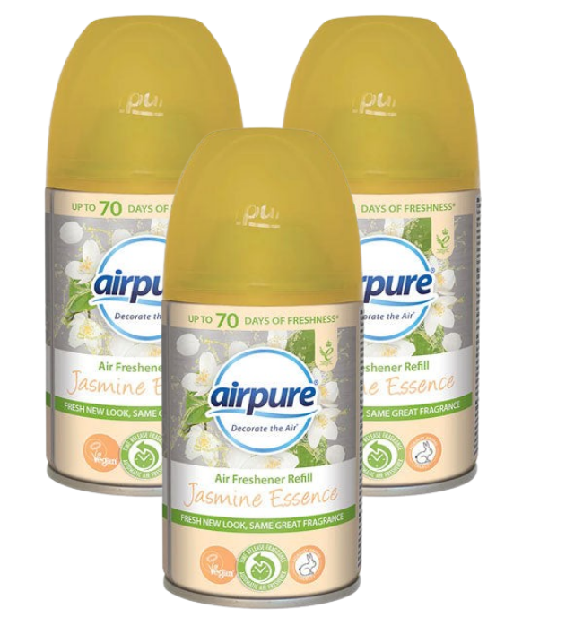 AirPure Jasmine Essence Refill 250ml | 6 x 250ml Bundle