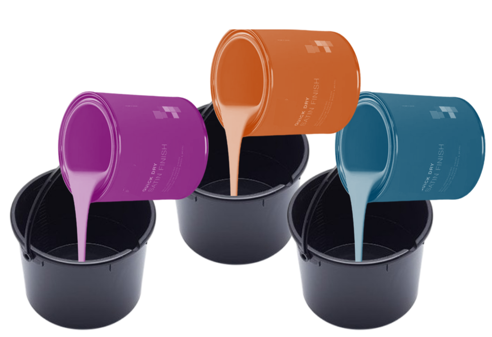 Harris 2L Essentials Paint Kettle Black | Easy Clean | Reusable | Multi-Purpose