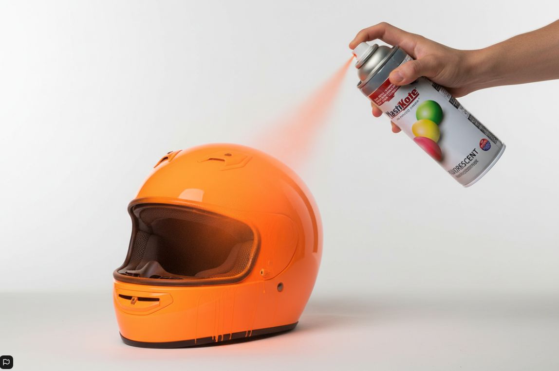 Plastikote 1902 Twist Spray | Fluorescent Orange | 1 x 400ml Spray