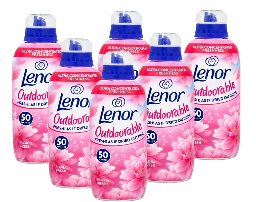 Lenor Outdoorable Floral Fresh Fabric Conditioner Liquid 50 Washes