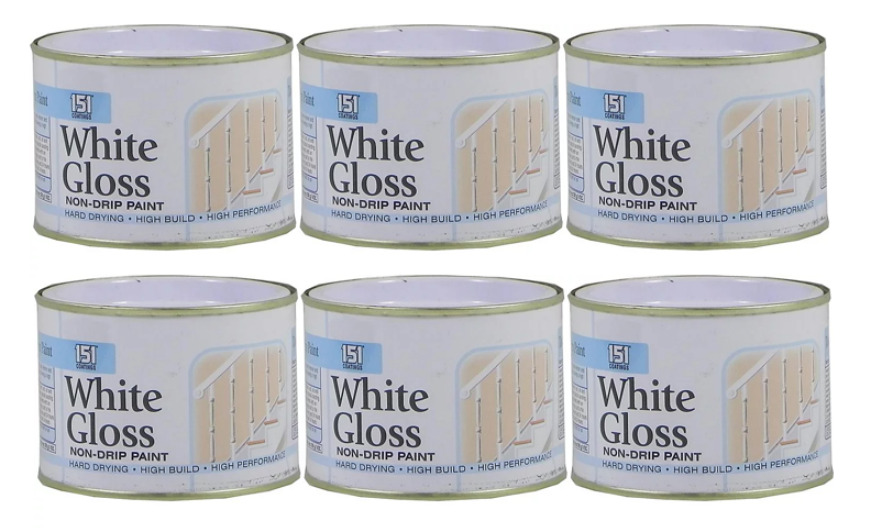 151 Non Drip White Gloss | Non drip | Low odour | 1 x 180ml