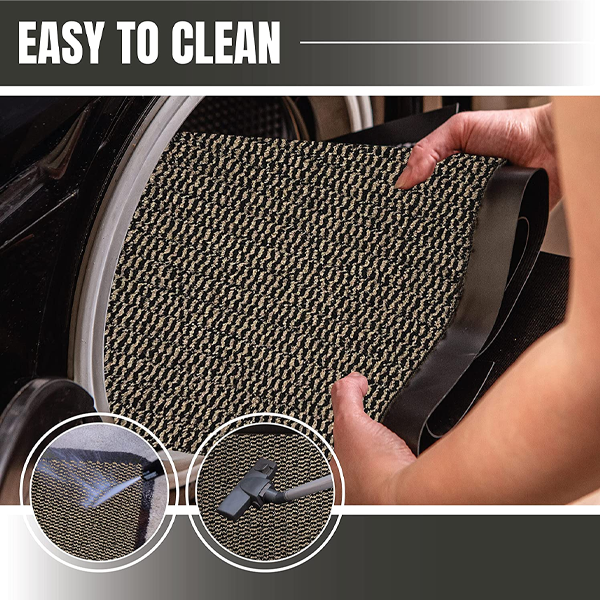 Fixtures Barrier Doorway Door Floor Mat 40cm x 60cm Brown - UK BUSINESS SUPPLIES