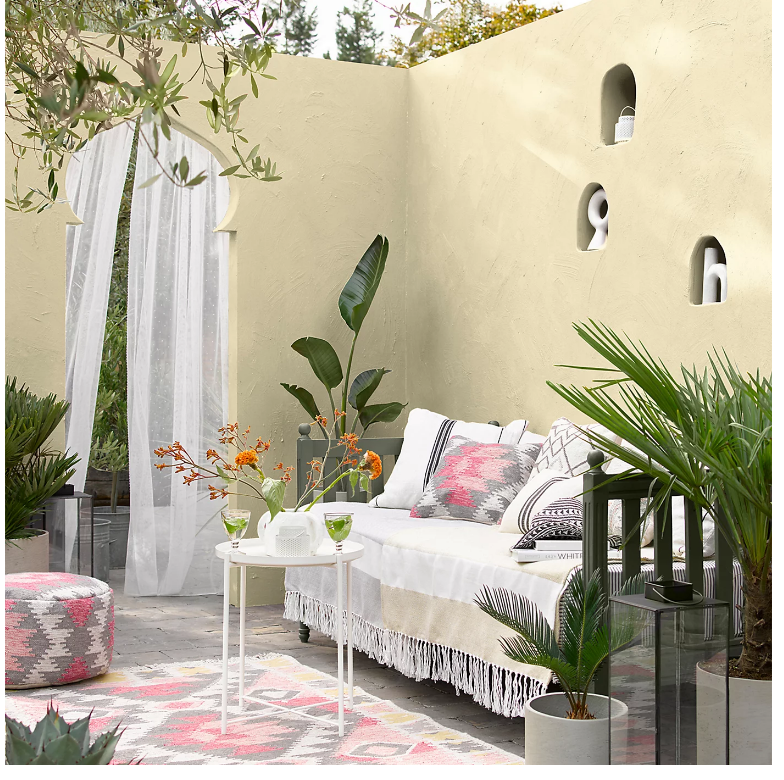 Sandtex Microseal | Smooth Masonry Paint | Cornish Cream | 5 Litre