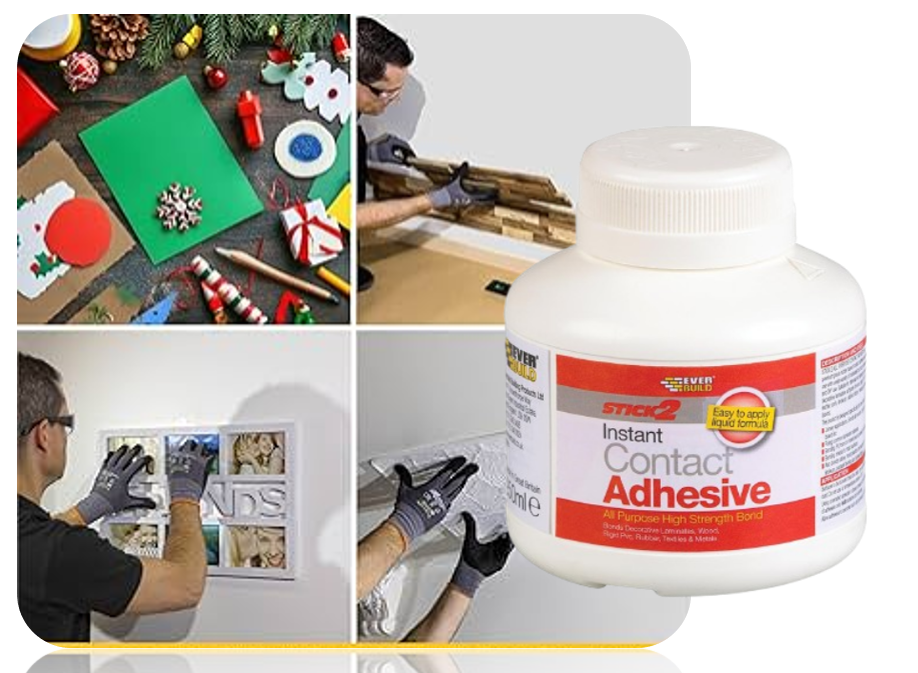 Everbuild Stick2 All Purpose Instant Contact Adhesive 250ml