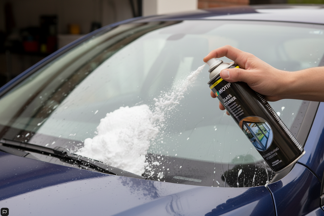 Motip Glass Cleaner | 1 x 500ml Foam Spray